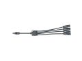Cable TIPA MC4 split 1x socket/ 4x connector 30cm