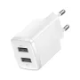BASESUS Compact USB adapter fehér 2xUSB