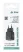Adapter USB iPEAX GaN USB/USB-C 90010128 Black Adapter USB iPEAX GaN USB/USB-C 90010128 Black