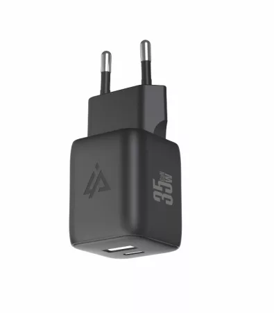 Adapter USB iPEAX GaN USB/USB-C 90010127 Black Adapter USB iPEAX GaN USB/USB-C 90010127 Black