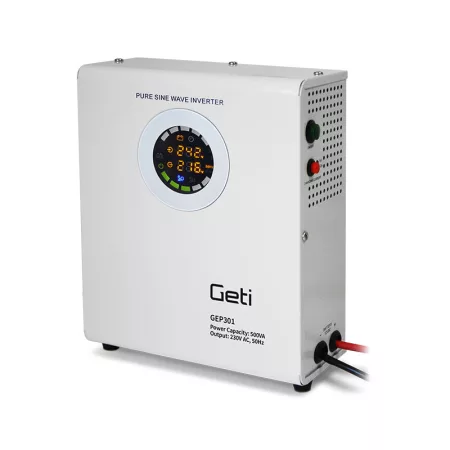 GETI GEP301 szinuszos tartalék áramforrás 300W Fali (500VA)
