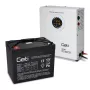   GETI GEP501 szinuszos tartalék áramforrás 500W Fali + 70Ah akkumulátor