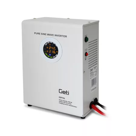 GETI GEP701 szinuszos tartalék áramforrás 700W Fali (1000VA)