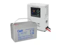   Backup power supply GETI GEP501LF sine 500W wall mounted + battery 100Ah