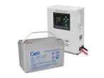   Backup power supply GETI GEP501LF sine 500W wall mounted + battery 100Ah