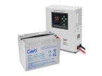   Backup power GETI GEP501LF sinus 500W Wall-mounted + baterie 55Ah