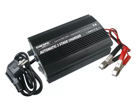CARSPA ENC1209 12V-9A akkumulátor töltő CARSPA ENC1209 12V-9A akkumulátor töltő
