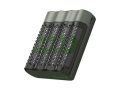 Battery charger GP Speed M452 + 4×AA ReCyko 2600