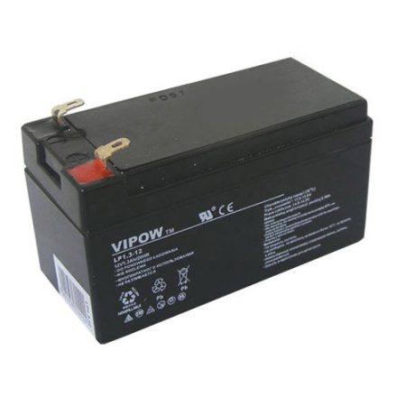 Sealed lead acid battery 12V 1.3Ah VIPOW BAT0213