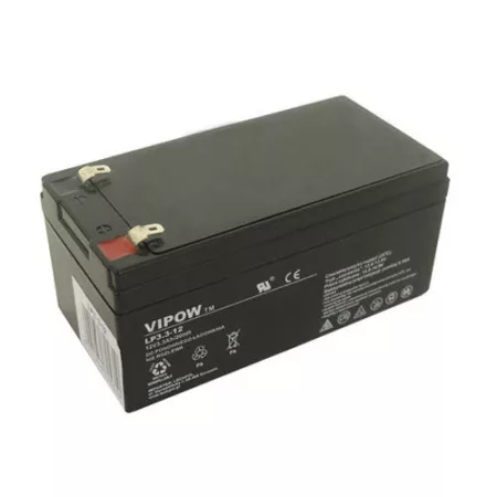 Zárt ólom-sav akkumulátor 12V 3.3Ah VIPOW BAT0219