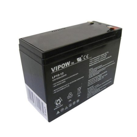 Sealed lead acid battery 12V 10Ah VIPOW BAT0215