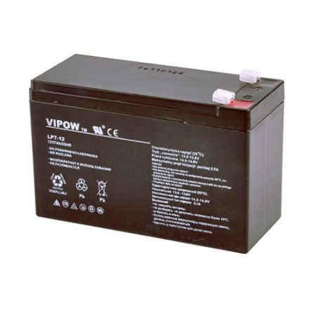 Sealed lead acid battery 12V 7.0Ah VIPOW BAT0211