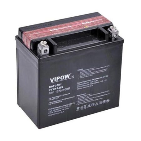 Battery motorcycle 12V 12Ah VIPOW BAT0501