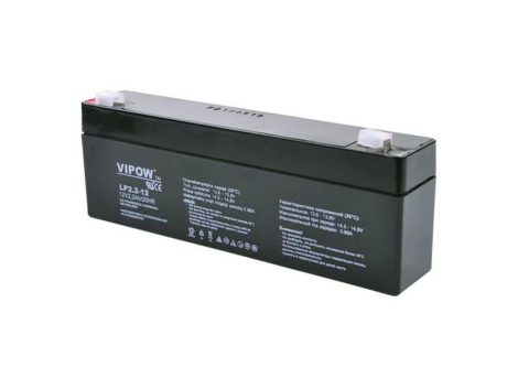 Sealed lead acid battery 12V 2.2Ah VIPOW BAT0220