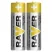 Újratölthető AA (R6) elem 1,2V/600mAh RAVER solar 2db Újratölthető AA (R6) elem 1,2V/600mAh RAVER solar 2db