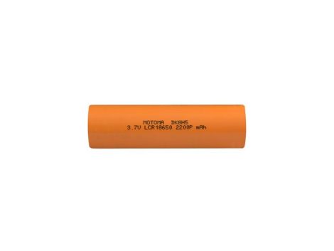 Rechargeable battery Li-Ion 18650 3,7V/2200mAh 5C MOTOMA