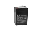 Sealed lead acid battery  6V 4.5Ah GETI