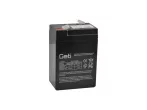 Sealed lead acid battery  6V 4.5Ah GETI