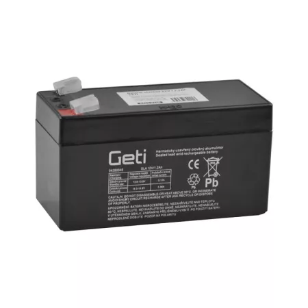Zárt ólom-sav akkumulátor 12V 1.2Ah GETI