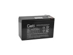 Sealed lead acid battery 12V 7.0Ah GETI (connector 6,35 mm)
