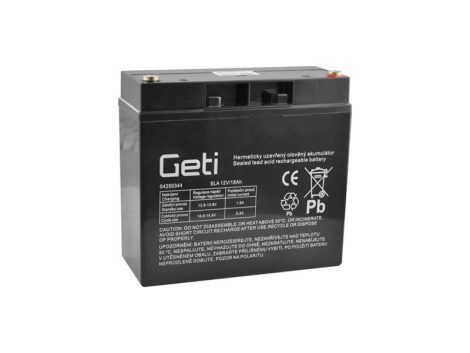 Geti 12V 18Ah gondozásmentes akkumulátor