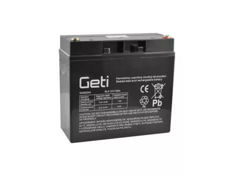 Geti 12V 18Ah gondozásmentes akkumulátor