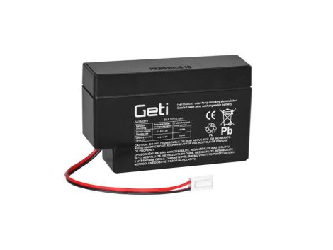 Lead acid battery 12V  0.8Ah GETI