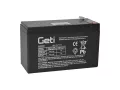 Lead acid battery 12V 7.0Ah GETI (connector 4.75 mm)