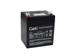 Lead-acid battery 12V 4.5Ah GETI