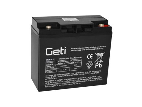 Geti 12V 20Ah gondozásmentes akkumulátor