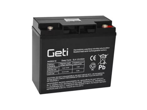 Geti 12V 20Ah gondozásmentes akkumulátor