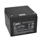 Ólom-sav akkumulátor 12V 28Ah GETI