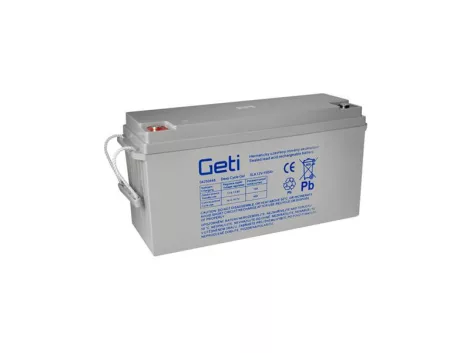 Gél akkumulátor 12V 150Ah GETI napenergia rendszerekhez