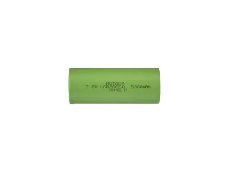 Rechargeable Li-Ion Battery 26650 3,6V / 5000mAh 3C MOTOMA Rechargeable Li-Ion Battery 26650 3,6V / 5000mAh 3C MOTOMA