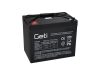 Sealed lead acid battery 12V 70Ah GETI for solar systems