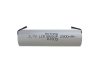 Rechargeable battery Li-ion 18650 3,7V / 2900mAh 3C MOTOMA with strip terminals