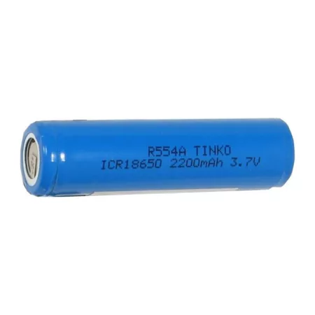 Újratölthető Li-Ion akkumulátor 18650 3,7V/2000mAh TINKO