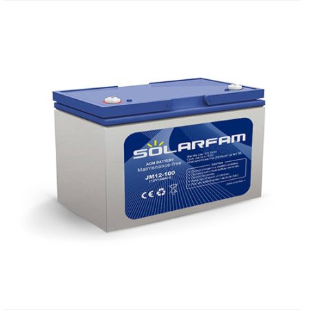 AGM battery 12V 100Ah SOLARFAM