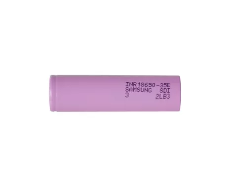Rechargeable battery Li-Ion INR18650-35E 3,7V/3400mAh 8A Samsung Rechargeable battery Li-Ion INR18650-35E 3,7V/3400mAh 8A Samsung