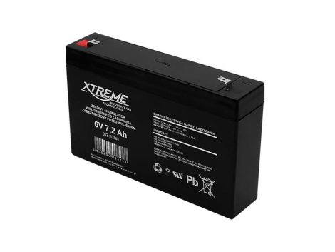 Lead acid battery  6V 7,2Ah BLOW 82-207