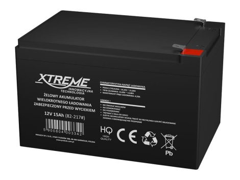 Lead acid battery 12V 15Ah BLOW 82-217