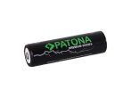   Rechargeable battery 18650 3350mAh Li-Ion 3,7V Premium PATONA PT6516