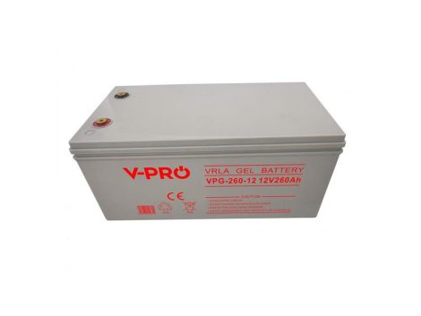 Gel battery 12V 260Ah V-PRO PREMIUM