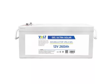Gel battery 12V 260Ah V-PRO PREMIUM Gel battery 12V 260Ah V-PRO PREMIUM