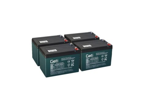 Traction lead acid battery 48V 12Ah GETI