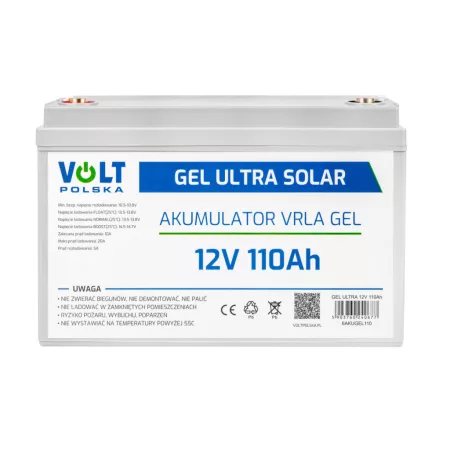 V-PRO ULTRA SOLAR DEEP CYCLE 12V 110Ah gél akkumulátor V-PRO ULTRA SOLAR DEEP CYCLE 12V 110Ah gél akkumulátor