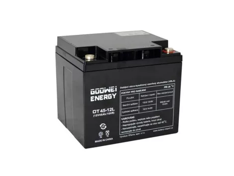 Traction lead accumulator 12V 45Ah GOOWEI ENERGY OTL45-12 DEEP CYCLE
