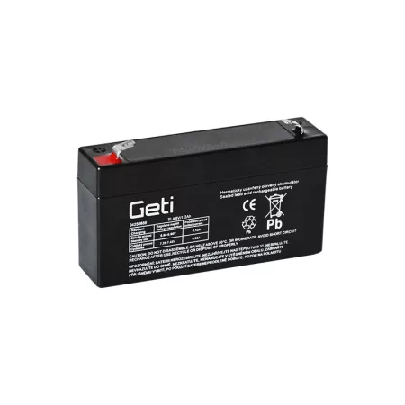 GETI 6V 1.2Ah zárt ólomakkumulátor GETI 6V 1.2Ah zárt ólomakkumulátor