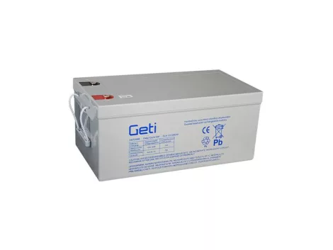 Gel battery 12V 250Ah GETI for solar systems Gel battery 12V 250Ah GETI for solar systems