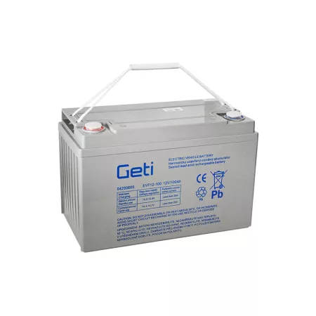 GETI 12V 100Ah ólomakkumulátor elektromos motorokhoz GETI 12V 100Ah ólomakkumulátor elektromos motorokhoz